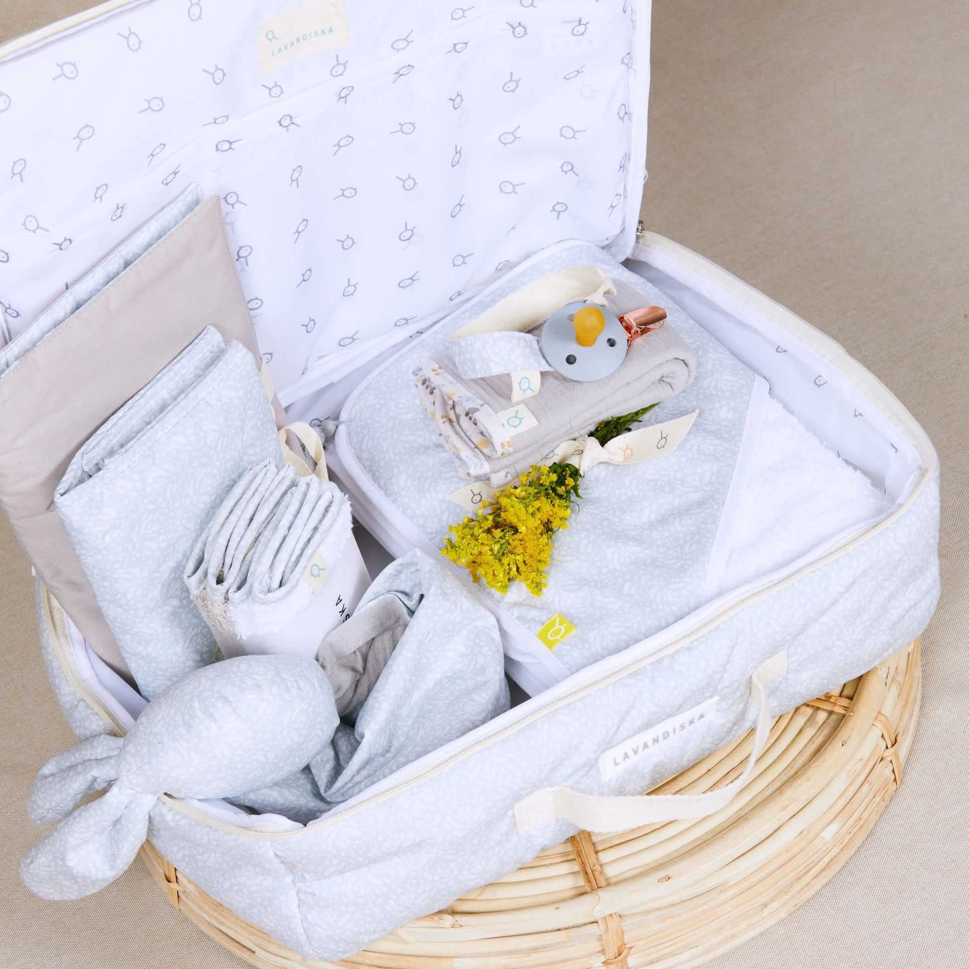 Prepara la bolsa de maternidad para la llegada del bebé